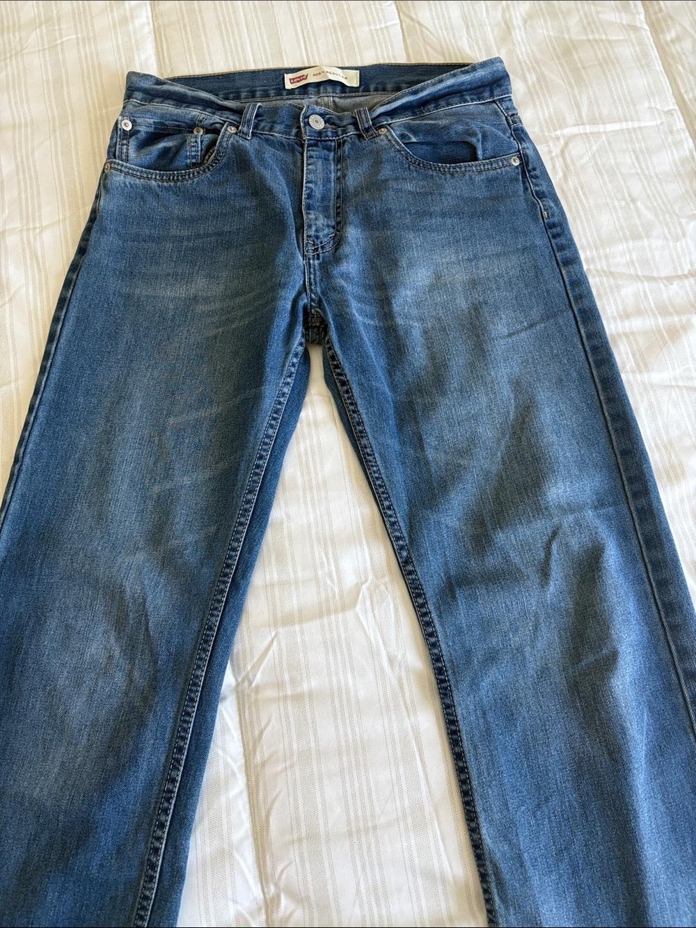 Levi's Men's Straight-Leg Blue Jeans